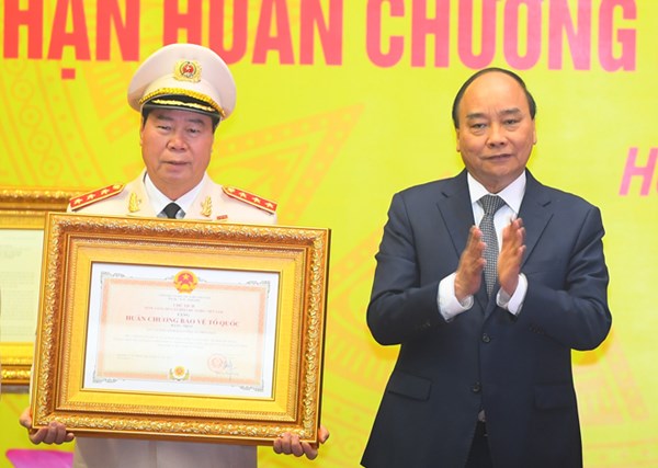 Chủ tịch Trần Thanh Mẫn dự Lễ kỷ niệm 75 năm Ngày truyền thống lực lượng Tình báo Công an nhân dân