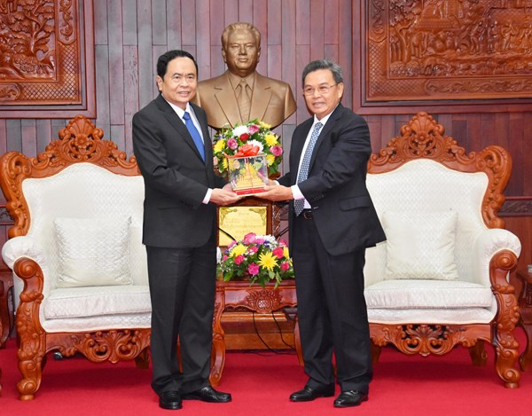 Chủ tịch Trần Thanh Mẫn gửi thư chúc mừng thành công Đại hội đại biểu toàn quốc Đảng Nhân dân Cách mạng Lào