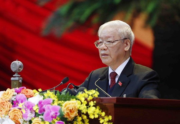 Toàn văn phát biểu của Tổng Bí thư, Chủ tịch nước Nguyễn Phú Trọng tại Đại hội đại biểu toàn quốc lần thứ XIII Đảng Cộng sản Việt Nam