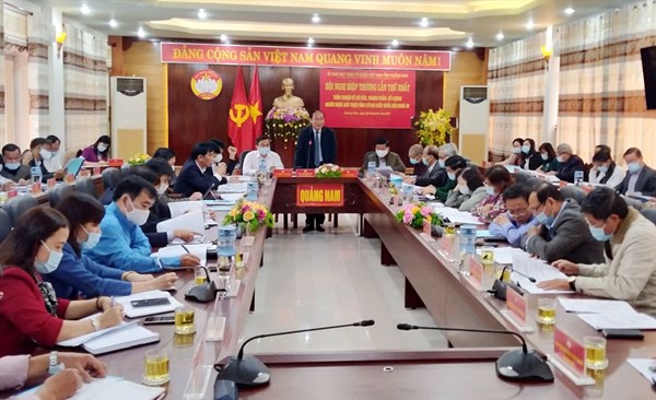 Ủy ban MTTQ Việt Nam tỉnh Quảng Nam tổ chức Hội nghị Hiệp thương lần thứ nhất