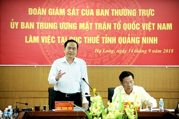 Chủ tịch UBTƯ MTTQ Việt Nam Trần Thanh Mẫn: Nhân dân tin tưởng hoạt động giám sát, phản biện xã hội