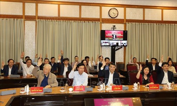 Văn phòng Trung ương Đảng giới thiệu 5 đồng chí ứng cử đại biểu Quốc hội
