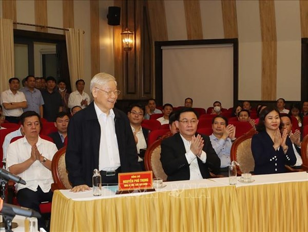 Tổng Bí thư, Chủ tịch nước Nguyễn Phú Trọng: Quan trọng nhất là sự đồng lòng ủng hộ của nhân dân