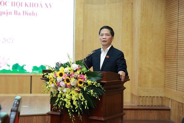 Ông Trần Tuấn Anh được tín nhiệm cao, giới thiệu ứng cử đại biểu Quốc hội khóa XV 