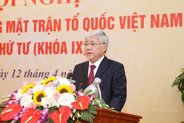 Tân Chủ tịch UBTƯ MTTQ Việt Nam Đỗ Văn Chiến: Nỗ lực cao nhất để hoàn thành tốt nhiệm vụ