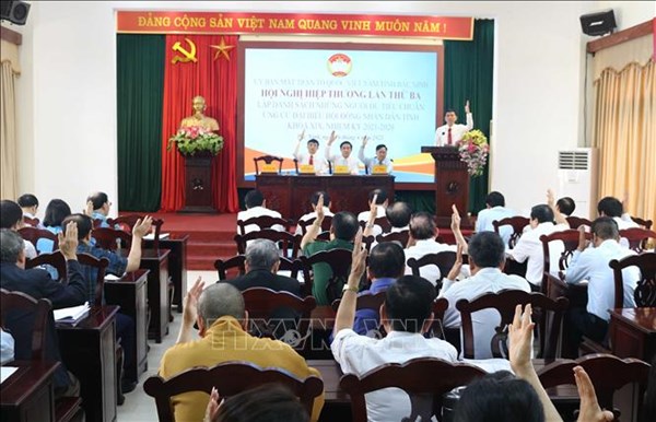 Bắc Ninh: Thống nhất cho 3 người xin rút khỏi danh sách ứng cử đại biểu Quốc hội khóa XV