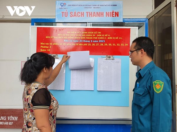 Kế hoạch ứng phó với dịch COVID-19 tại các điểm bỏ phiếu ở Thành phố Hồ Chí Minh