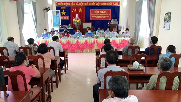 Ninh Thuận: Cử tri có quyền giám sát việc thực hiện chương trình hành động của người ứng cử