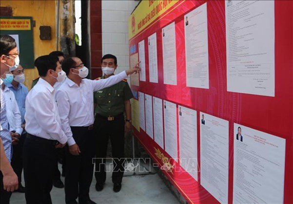 Hà Nam kết hợp các biện pháp phòng dịch để đảm bảo an toàn cho ngày bầu cử 