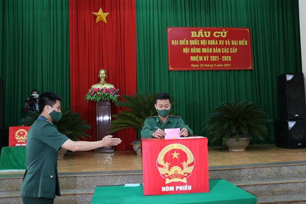 Đắk Nông: Bộ đội biên phòng đảm bảo an toàn khi tham gia bầu cử