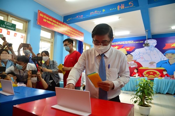 94 người trúng cử đại biểu Hội đồng Nhân dân TP Hồ Chí Minh nhiệm kỳ 2021-2026  
