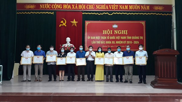 MTTQ Việt Nam tỉnh Quảng Trị: Sơ kết công tác Mặt trận 6 tháng đầu năm 2021