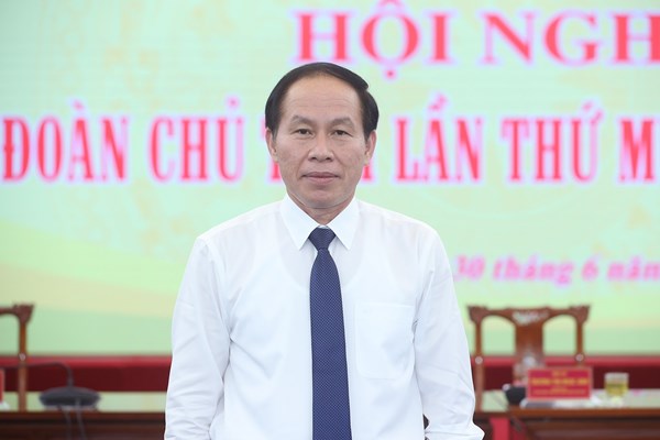 Tóm tắt lý lịch của ông Lê Tiến Châu, Tân Phó Chủ tịch - Tổng Thư ký UBTƯ MTTQ Việt Nam