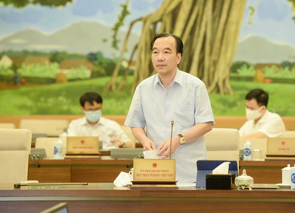 Đoàn Chủ tịch UBTƯ MTTQ Việt Nam kiến nghị 5 vấn đề tại kỳ họp thứ nhất, Quốc hội khóa XV