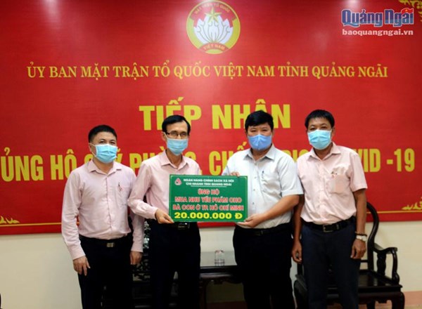 Quảng Ngãi hỗ trợ hơn 60 tấn nhu yếu phẩm cho người dân TP Hồ Chí Minh 