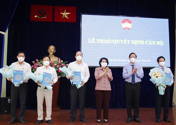 MTTQ Việt Nam thành phố Hồ Chí Minh triển khai Quyết định về công tác cán bộ
