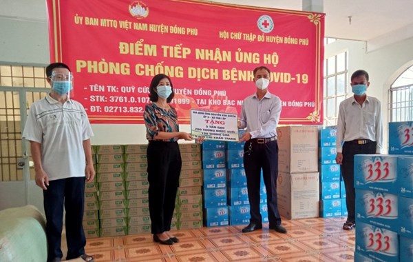 Bình Phước: Cụ ông 87 tuổi ủng hộ 130 triệu đồng tiền tiết kiệm cho công tác phòng, chống dịch COVID-19