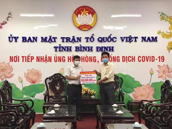 Bình Định: Tiếp nhận hơn 23 tỷ đồng ủng hộ công tác phòng, chống dịch Covid-19