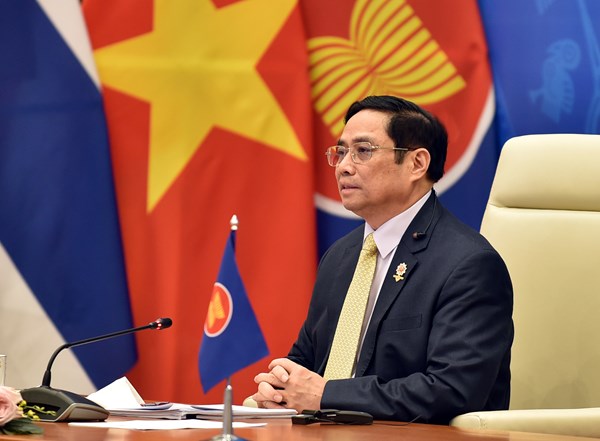 Thủ tướng Phạm Minh Chính: Phối hợp hình thành chuỗi cung ứng tự chủ về vaccine COVID-19 trong khu vực