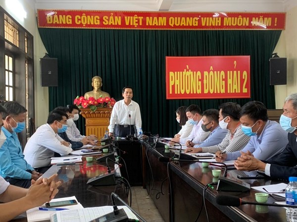 Tăng cường công tác phòng chống dịch trong tình hình mới tại phường Đông Hải, quận Hải An