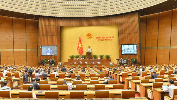 Ngày 28/10, Quốc hội tiếp tục thảo luận trực tuyến về hai dự án Luật 