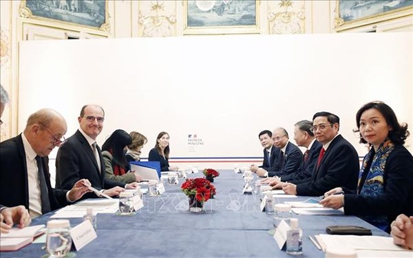 Tuyên bố chung Việt Nam và Pháp nhân chuyến thăm chính thức của Thủ tướng Phạm Minh Chính tại Pháp