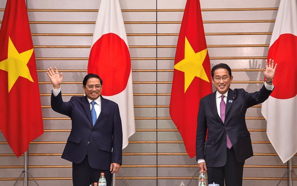 Hai Thủ tướng Việt Nam – Nhật Bản hội đàm, đưa quan hệ hai nước lên tầm cao mới