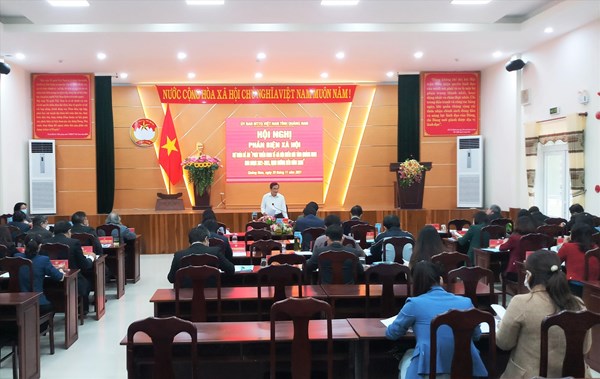 Quảng Nam: Phản biện xã hội dự thảo đề án phát triển kinh tế - xã hội miền núi 