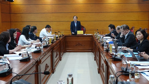 Phó Chủ tịch Ngô Sách Thực kiểm tra công tác Mặt trận tại Quảng Bình 