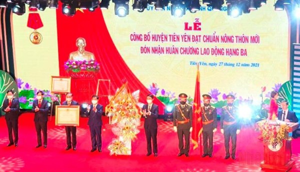 Huyện dân tộc, miền núi phía bắc đầu tiên đạt chuẩn nông thôn mới