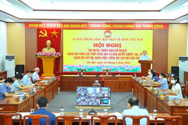 Tạo sự chuyển biến và khẳng định vai trò của MTTQ Việt Nam trong giám sát cán bộ, đảng viên