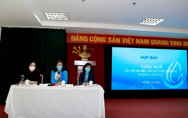 1.000 đại biểu đại diện cho các tầng lớp phụ nữ Việt Nam sẽ tham dự Đại hội đại biểu phụ nữ toàn quốc lần thứ XIII