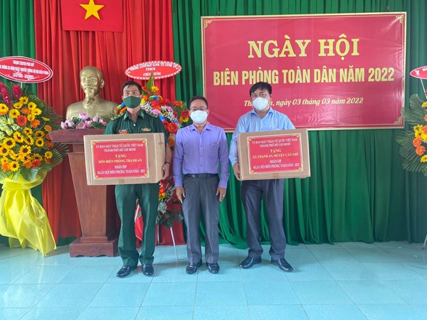 MTTQ TP Hồ Chí Minh: Nhiều hoạt động thiết thực trong Ngày hội biên phòng toàn dân
