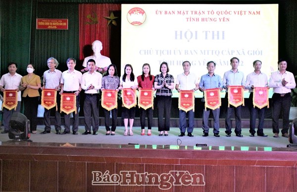 Hưng Yên: Hội thi Chủ tịch Uỷ ban MTTQ Việt Nam cấp xã giỏi năm 2022