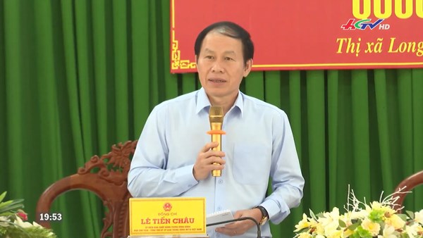 Phó Chủ tịch - Tổng Thư ký Lê Tiến Châu: Cùng quan tâm để diện mạo quê hương ngày càng phát triển, đời sống người dân được nâng lên