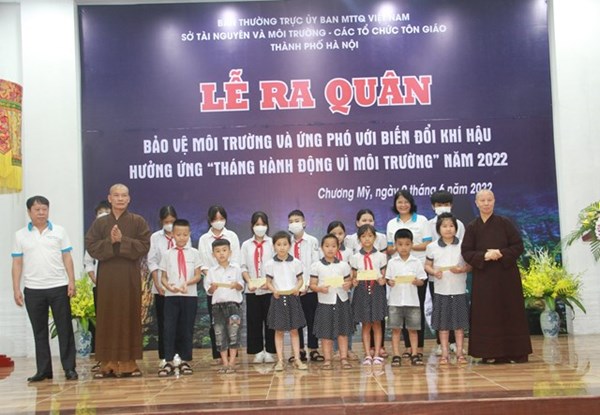 Các tổ chức tôn giáo tại Hà Nội chung tay bảo vệ môi trường