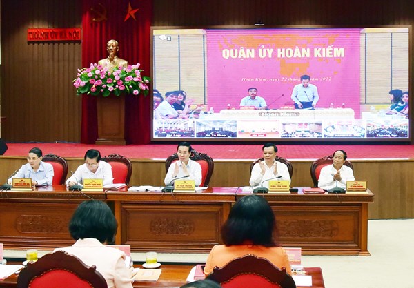 Phó Chủ tịch Nguyễn Hữu Dũng dự Hội nghị toàn quốc quán triệt triển khai Nghị quyết của Bộ Chính trị về phát triển Thủ đô Hà Nội