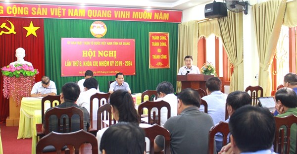 Hà Giang: Hội nghị lần thứ 8, khóa XIV, nhiệm kỳ 2019 – 2024