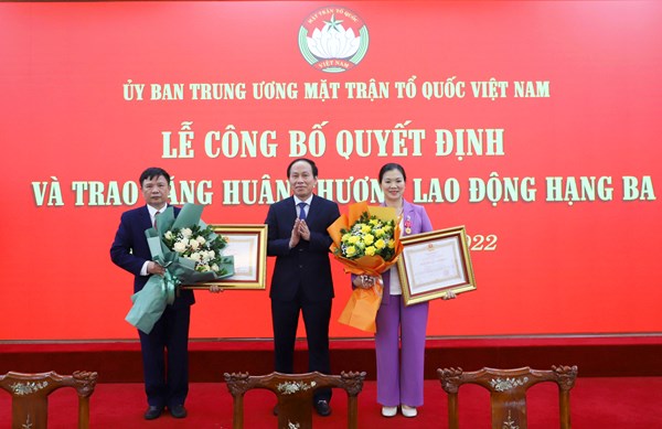 Cơ quan UBTƯ MTTQ Việt Nam sơ kết công tác 6 tháng đầu năm và triển khai nhiệm vụ 6 tháng cuối năm 2022