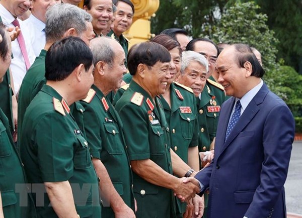 Chủ tịch nước tiếp đại biểu cựu chiến binh Mặt trận Vị Xuyên - Hà Tuyên