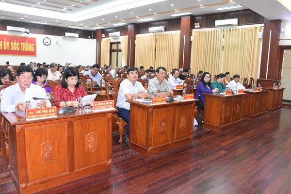 Hội nghị Ủy ban MTTQ Việt Nam tỉnh Sóc Trăng lần thứ 7, khóa IX, nhiệm kỳ 2019-2024