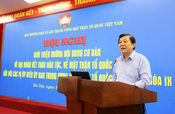Nắm vững nội dung cơ bản về đại đoàn kết dân tộc và MTTQ Việt Nam