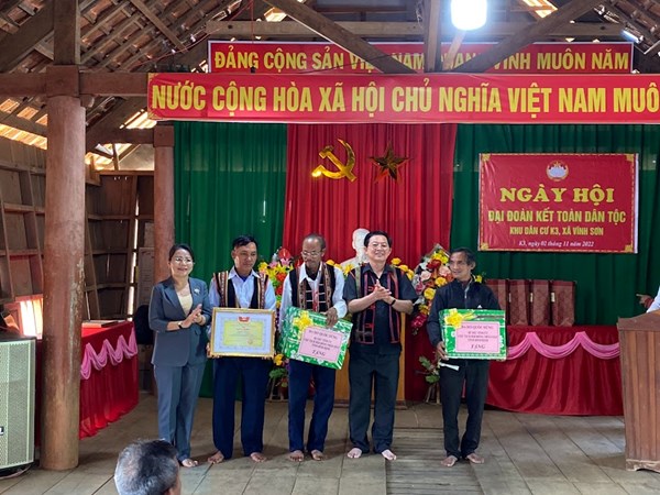 Bình Định: Ngày hội Đại đoàn kết toàn dân tộc tại khu dân cư K3