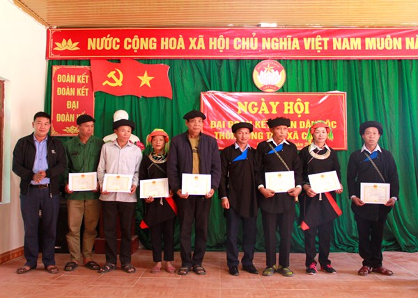 Hà Giang: Ngày hội Đại đoàn kết dân tộc thôn Lùng Tao