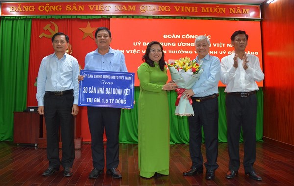 Chủ tịch Đỗ Văn Chiến: Nâng cao nhận thức, vai trò của MTTQ Việt Nam trong sứ mệnh xây dựng đất nước trong giai đoạn mới