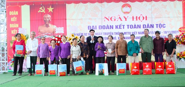 Ngày hội Đại đoàn kết toàn dân tộc tại huyện Nam Sách, tỉnh Hải Dương
