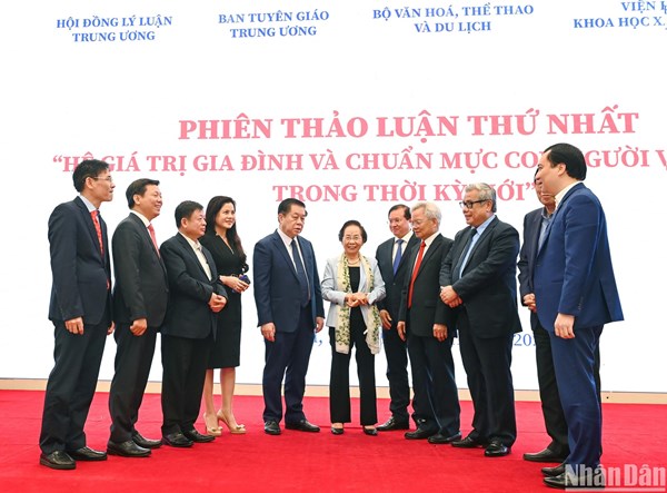 Hội thảo quốc gia “Hệ giá trị quốc gia, hệ giá trị văn hóa, hệ giá trị gia đình và chuẩn mực con người Việt Nam trong thời kỳ mới”