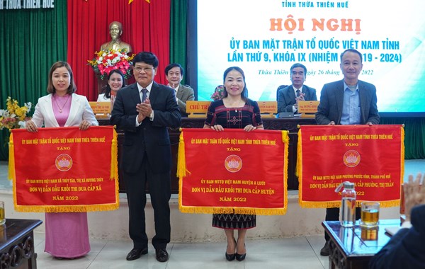 Ủy ban MTTQ Việt Nam tỉnh Thừa Thiên Huế tổng kết công tác năm 2022