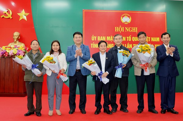 Hội nghị Ủy ban MTTQ Việt Nam tỉnh Quảng Ngãi lần thứ 8, nhiệm kỳ 2019-2024