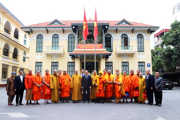 Phật giáo Việt Nam – Lào cùng đoàn kết vun đắp cho mối quan hệ hữu nghị đặc biệt giữa hai nước